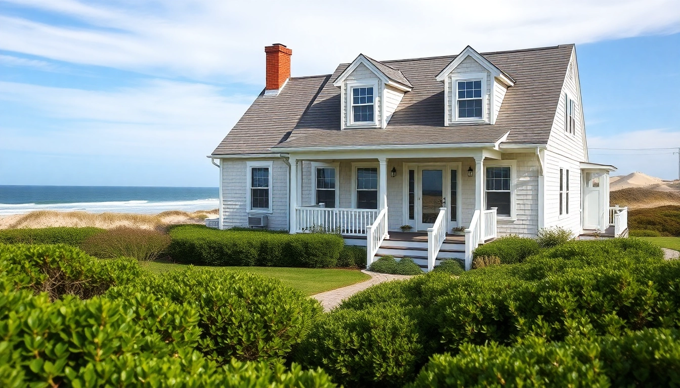 Explore the elegance of cape cod homes with inviting exteriors and beautiful coastal surroundings.