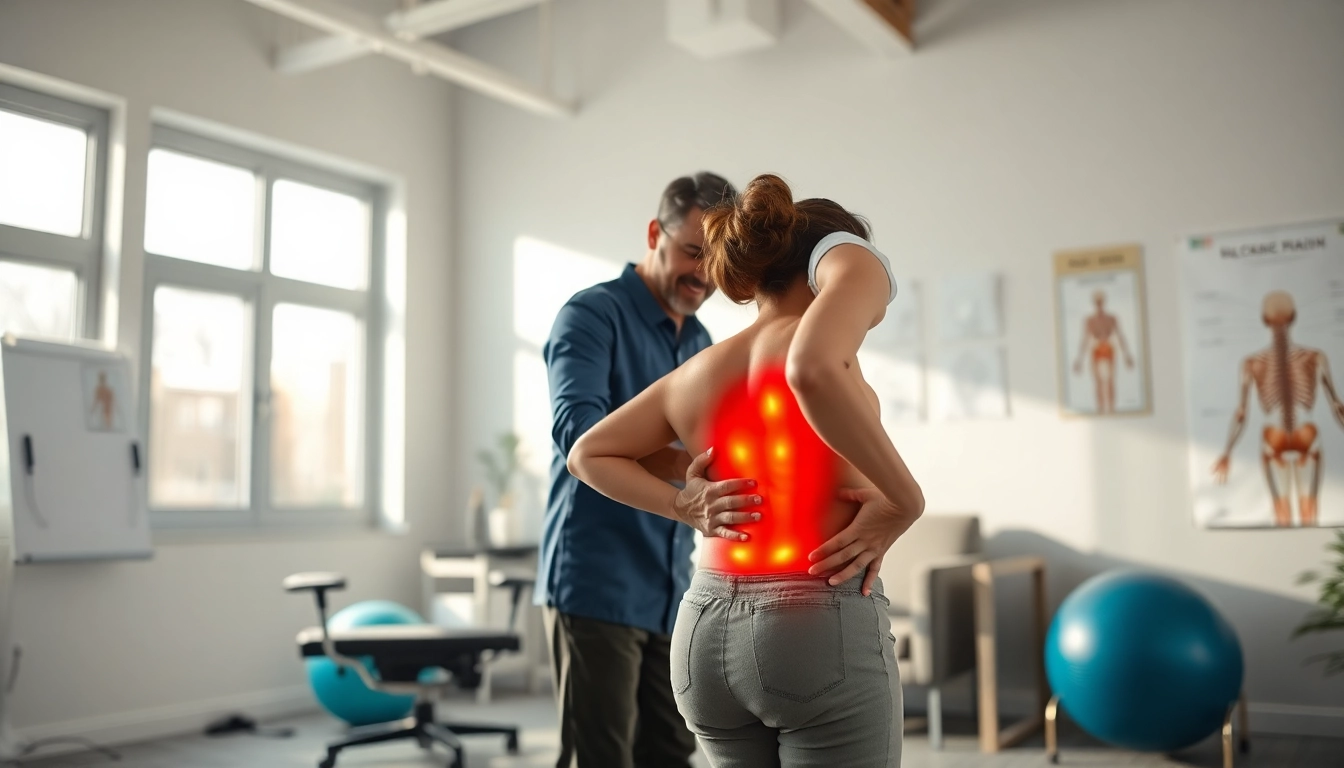 Evaluate back pain causes with a physical therapist in a clinical environment for effective recovery.