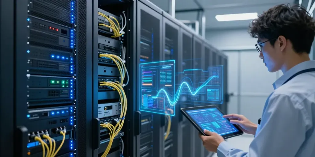 Red teaming in cybersecurity: advanced server monitoring and cloud computing.