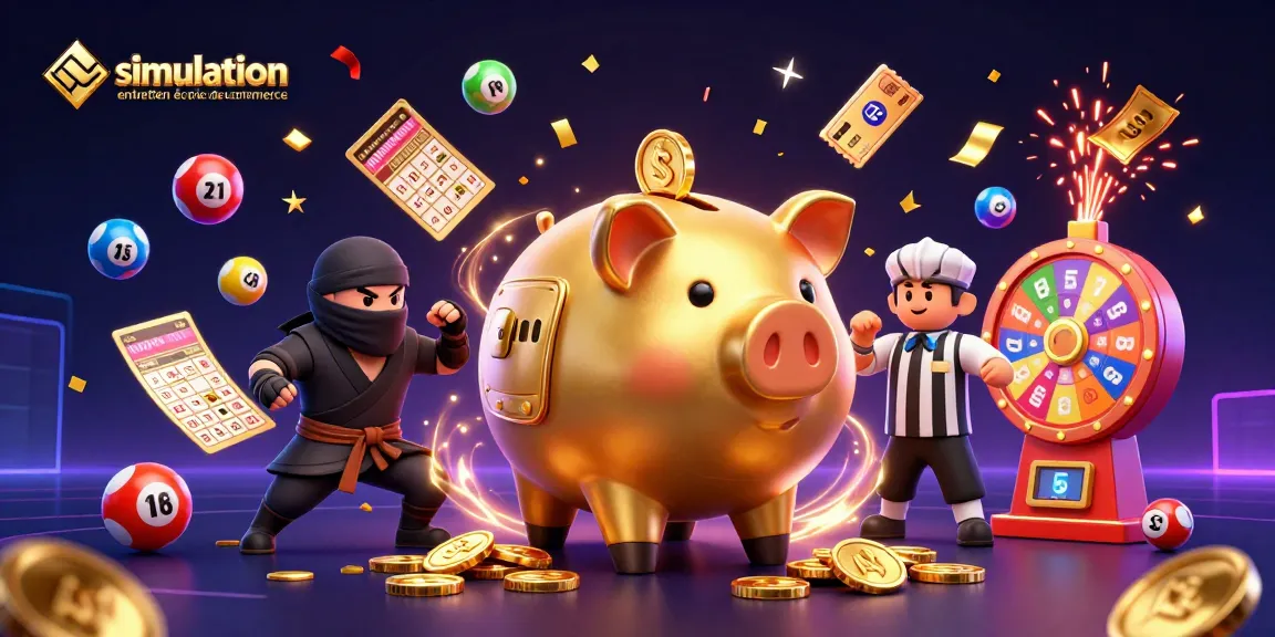simulation entretien école de commerce showcases a sumo wrestler piggy bank surrounded by casino elements.