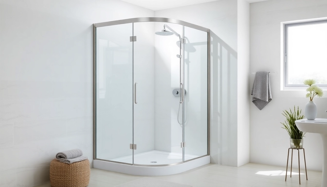 Erleben Sie die duschkabine 80x80 eckeinstieg mit modernem Design und eleganten Akzenten.