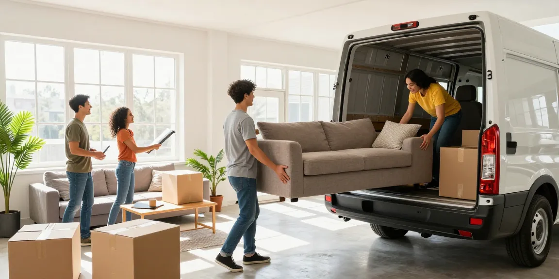Happy family using https://ucuzatasin.com.tr for a smooth moving experience with professional movers and well-packed items.