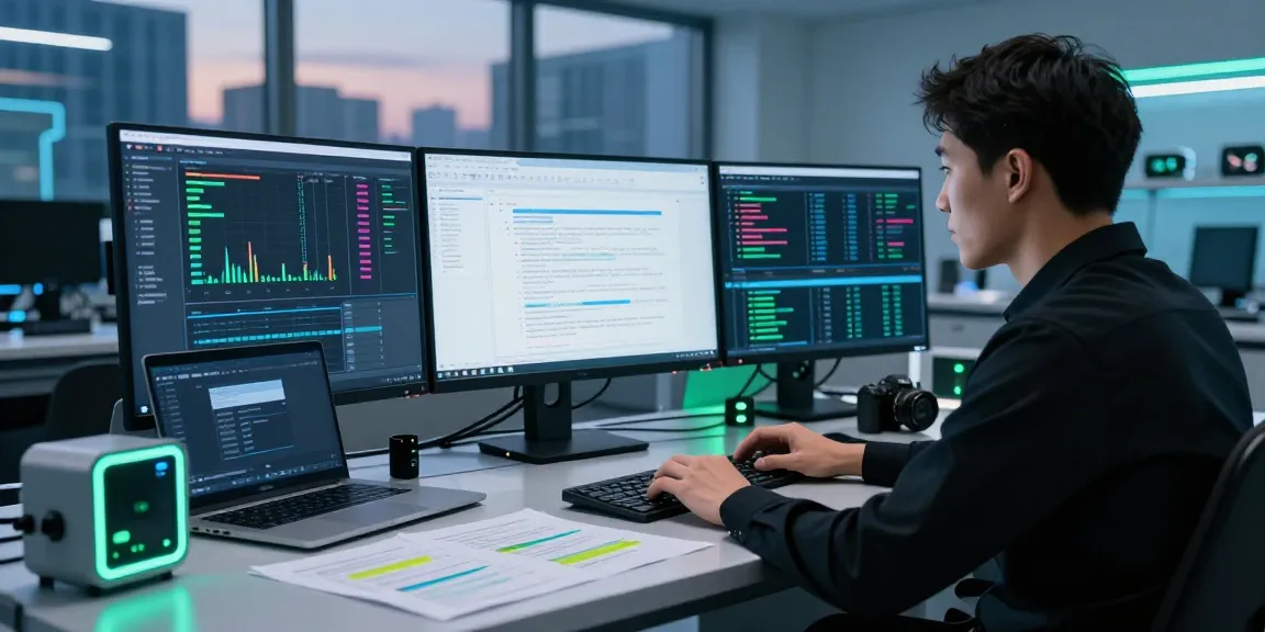 Analyzing advanced document fraud detection algorithms in a tech lab environment.