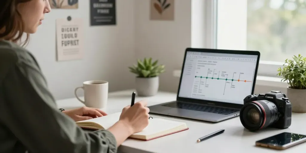 Recording daily moments for a digital footprint at a modern workspace - rokok88 alternatif.