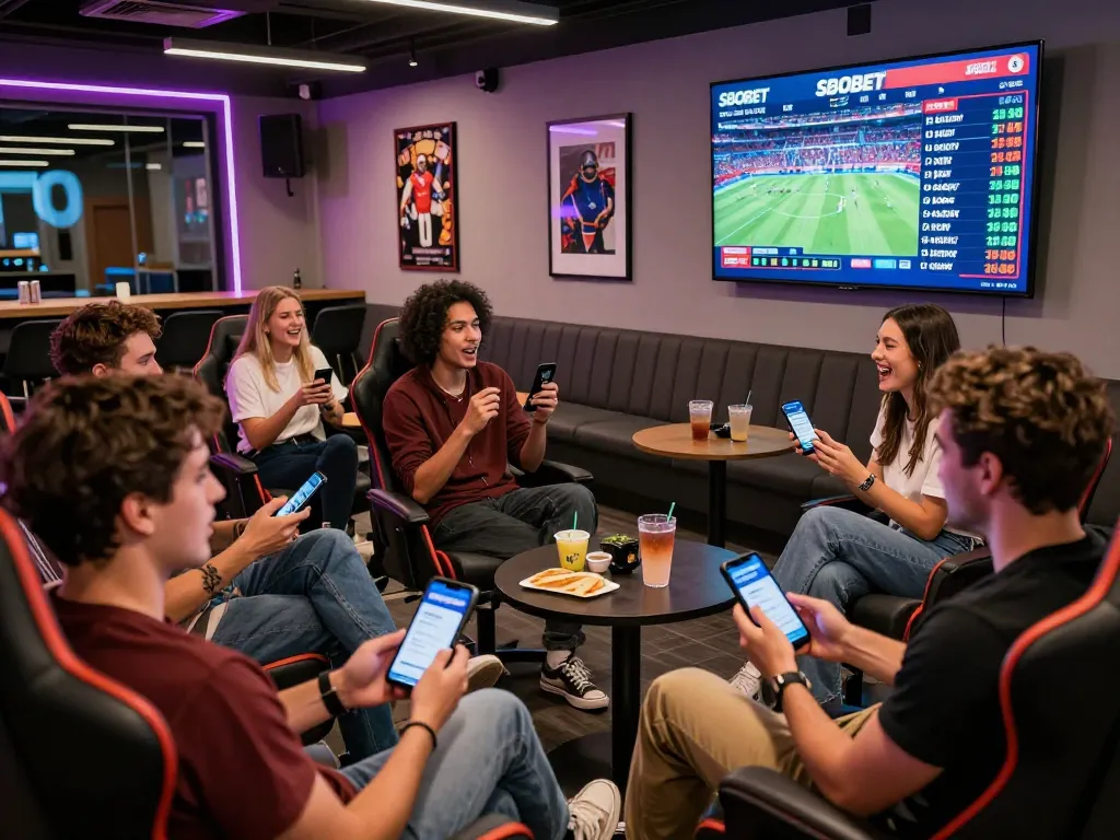 Discover SBOBET's exciting sports betting atmosphere with friends and technology