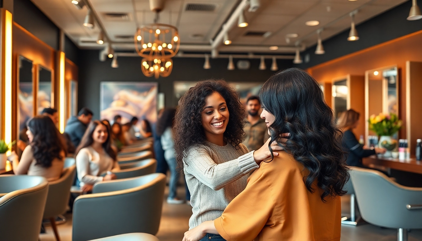 Experience a perm san diego at Omnia Salon with expert stylists in a welcoming environment.